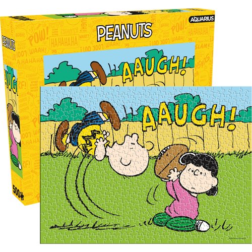 Peanuts Lucy Football 500-Piece Puzzle