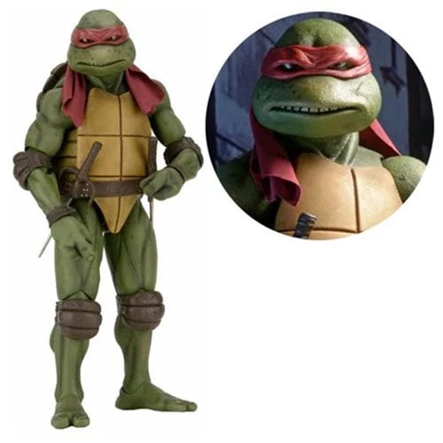 Teenage Mutant Ninja Turtles Movie Raphael 1:4 Scale Action Figure, Not Mint