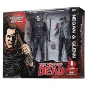 Walking Dead Negan and Glenn Black and White Action Figure 2-Pack- San Diego Comic-Con 2016 Exclusive
