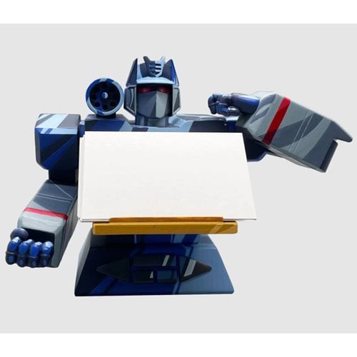 Transformers Soundwave Business Card Holder Resin Bust - Previews Exclusive