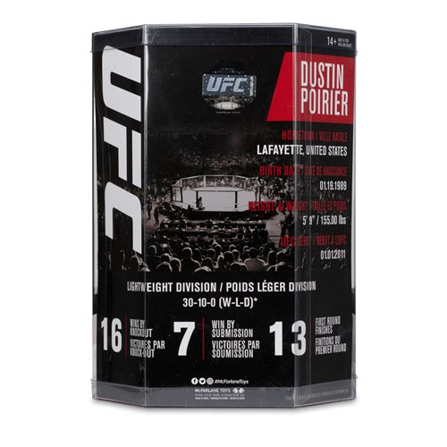 UFC SportsPicks Dustin Poirier 7-Inch Scale Posed Figure