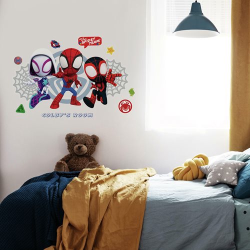Spidey and His Amazing Friends Group Peel And Stick Giant Wall Decals