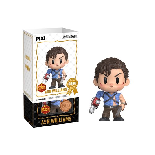 Army of Darkness Ash Williams Pix! Vinyl Figure - 2026 Convention Exclusive