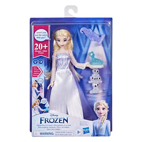 Frozen 2 Talking Elsa and Friends Fashion Doll