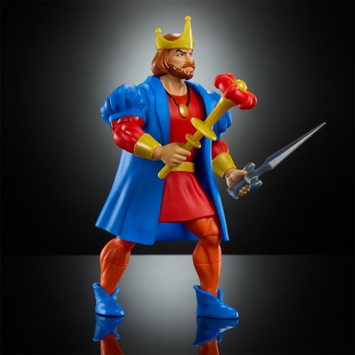 Masters of the Universe Origins Wave 28 Cartoon Collection King Randor Action Figure