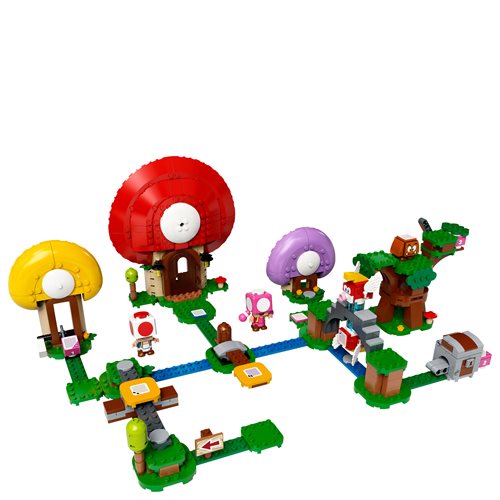 LEGO 71368 Super Mario Toad's Treasure Hunt Expansion Set