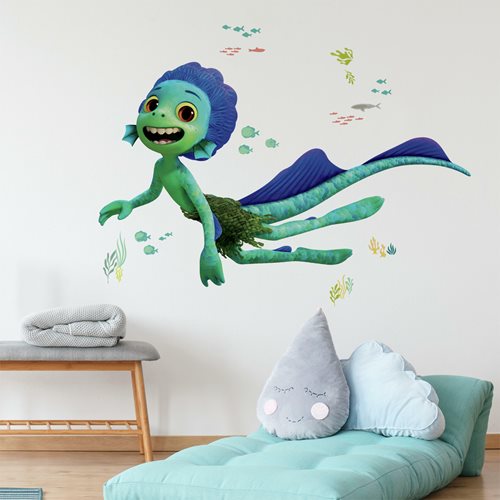 Luca Sea Monster Peel and Stick Giant Wall Decals