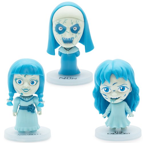 Warner Brothers Glow-in-the-Dark Mini Bobble Heads Case of 12