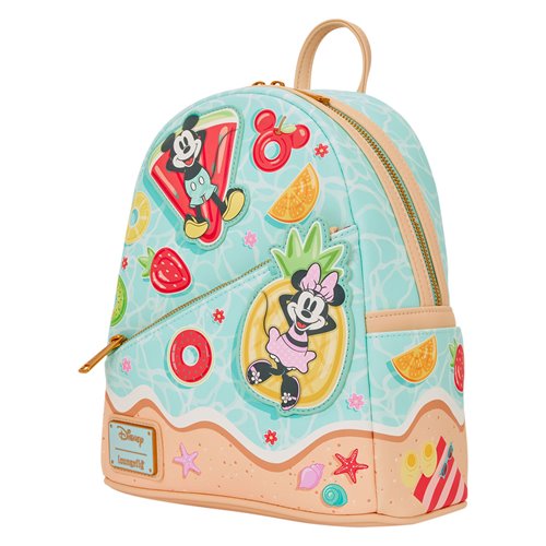 Mickey & Minnie Beach Fun Mini-Backpack