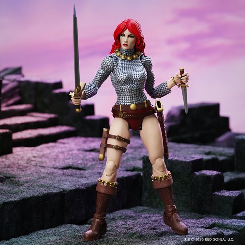 Red Sonja: Immortal Red Sonja 1:12 Scale Epic H.A.C.K.S. 6-Inch Action Figure