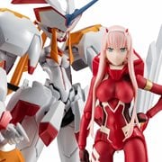 Darling in the Franxx 5th Anniversary Zero Two and Strelizia S.H.Figuarts x Robot Spirits Action Figure Set