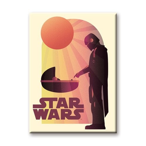 The Mandalorian The Child Graphic Flat Magnet