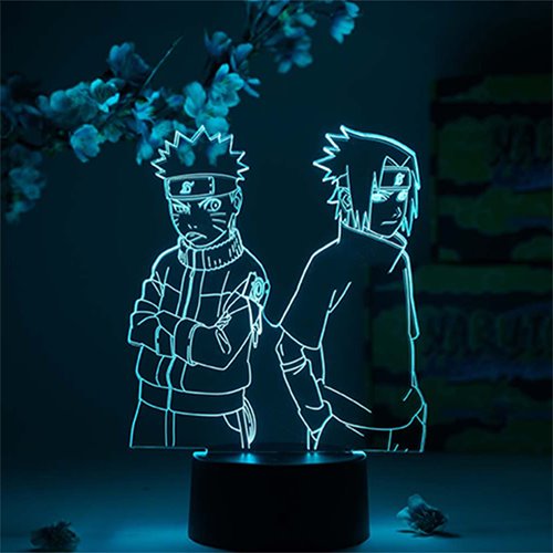 Naruto: Shippuden Naruto and Sasuke Young Otaku Lamp