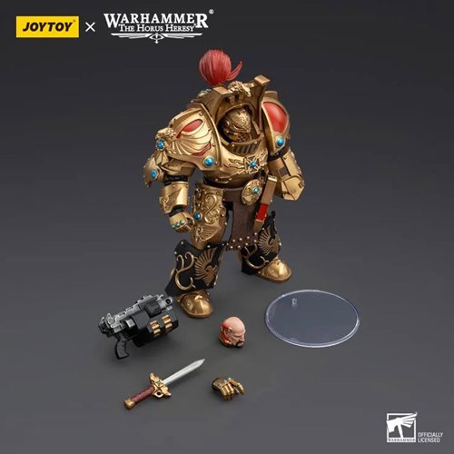 Joy Toy Warhammer The Horus Heresy Custodes Aquilon Lastrum Storm Bolter 1:18 Scale Action Figure