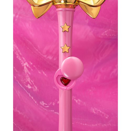 Pretty Guardian Sailor Moon Spiral Heart Moon Rod Brilliant Color Edition Proplica