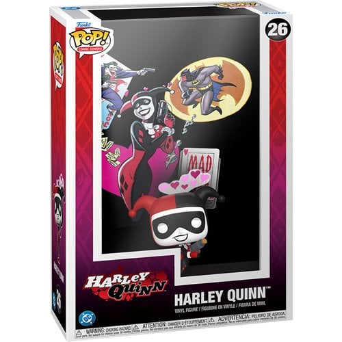 Batman Adventures Mad Love Funko Pop! Comic Cover Figure with Case