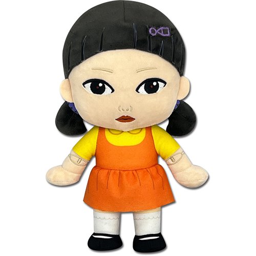 Squid Game Young-Hee Doll Standing 10-Inch Plush