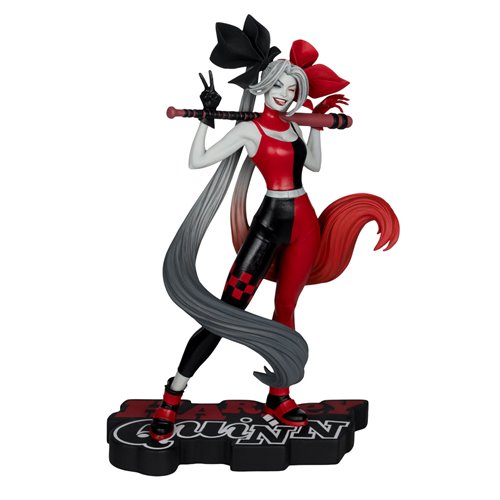 DC Direct Harley Quinn by Alex Garner Harley Quinn: Red, White and Black 1:10 Scale Resin Statue