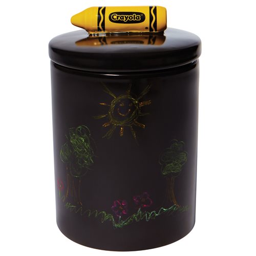 Crayola Crayon Canister Cookie Jar