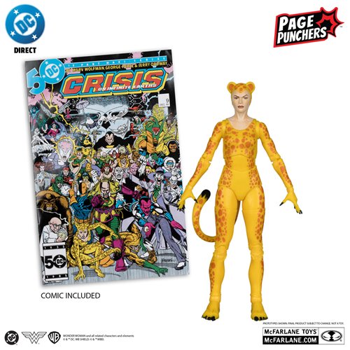 DC Direct Page Punchers Wave 10 Revision 1 7-Inch Scale Action Figure with Comic Book Case of 3
