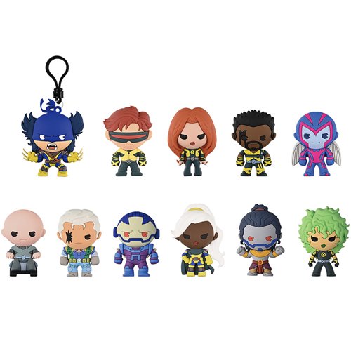 X-Men '97 Series 2 3D Foam Bag Clip Random 6-Pack