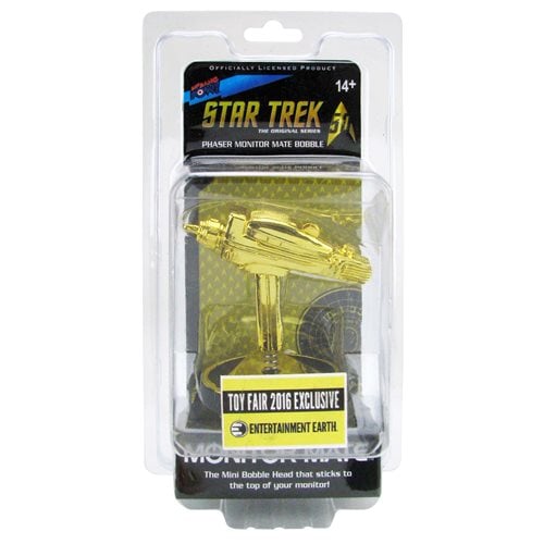 Star Trek: The Original Series Phaser Monitor Mate Gold - 2016 Toy Fair Exclusive