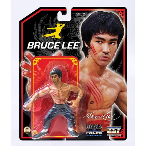 Heels and Faces Bruce Lee (Bloody) 4 1/2-Inch Scale Action Figure