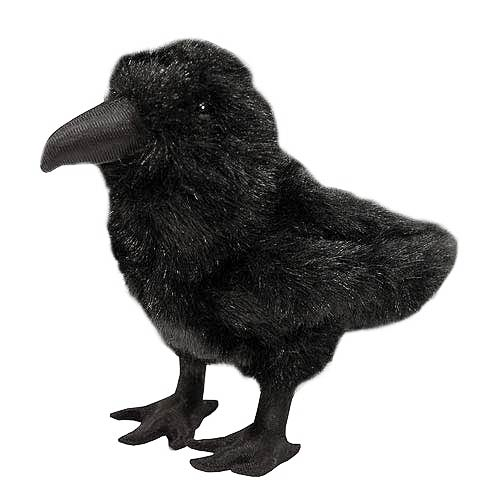 Game of Thrones Three Eyed Raven Plush Stuffed Animal GoT Stark Black Crow 