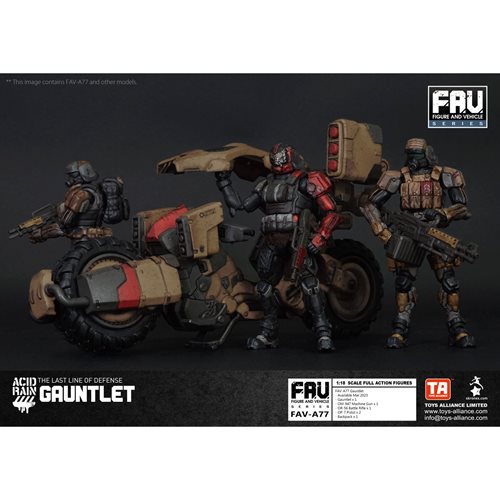 Acid Rain Gauntlet 1:18 Scale Action Figure