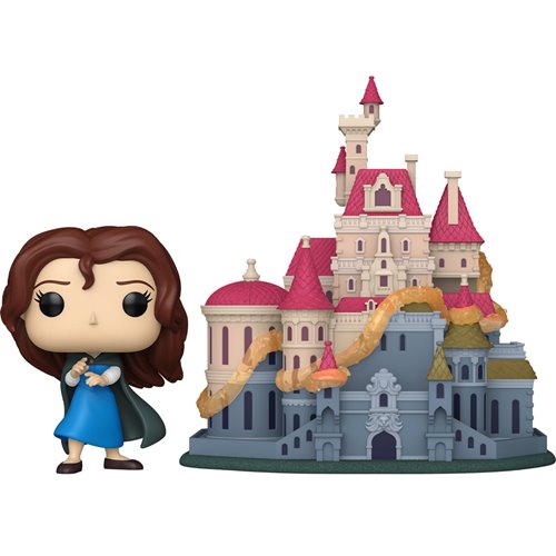 Beauty and the Beast Belle with Castle Funko Pop! Town and Figure #52
