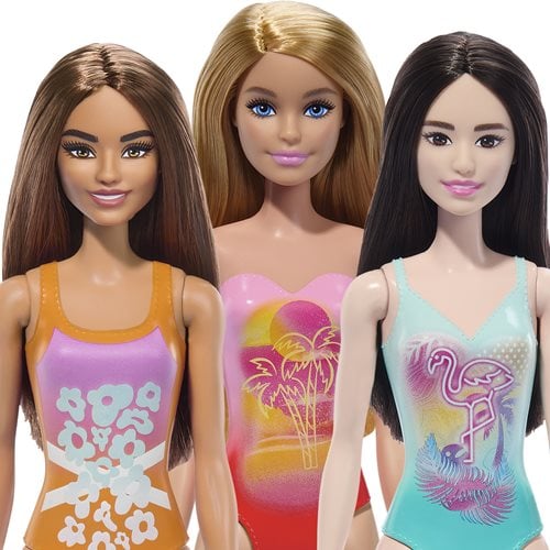 Barbie and Friends Beach Doll Case of 4