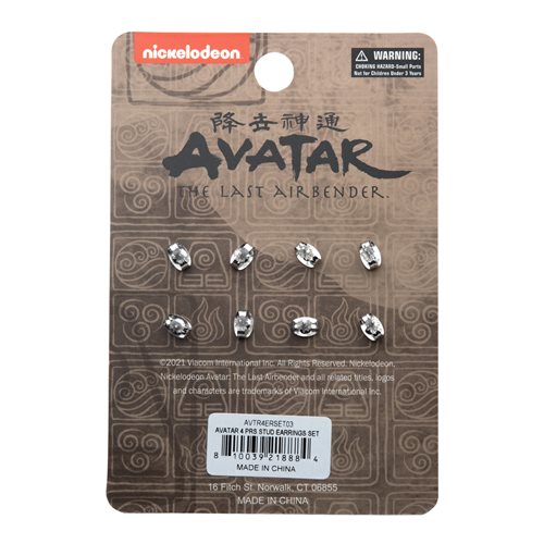 Avatar: The Last Airbender Stud Earring 4-Pack