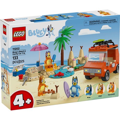 LEGO 11202 Bluey's Beach & Family Car Trip