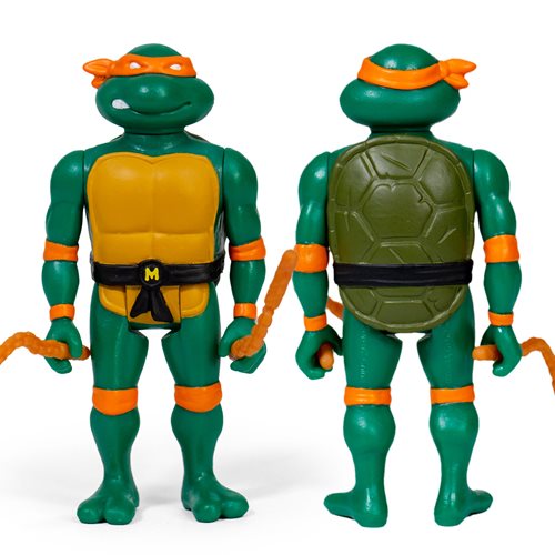 Teenage Mutant Ninja Turtles Michaelangelo 3 3/4-Inch ReAction Figure