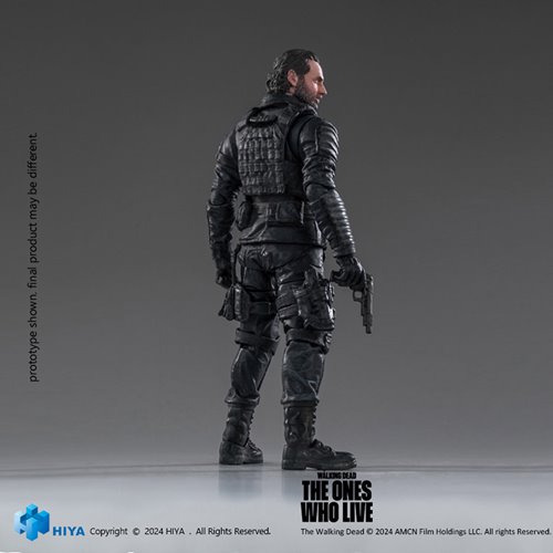 The Walking Dead Ones Who Lived Rick Grimes Exquisite Mini 1:18 Scale Action Figure - Previews Exclu