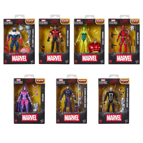 Marvel Legends Box Series 6-Inch Action Figures Case of 8