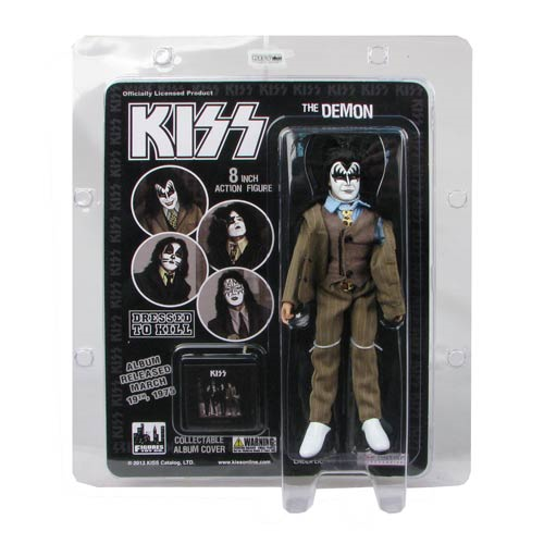 KISS The Demon Series 5 Dressed To Kill Colored Suit Limited Edition 8-Inch Action Figure