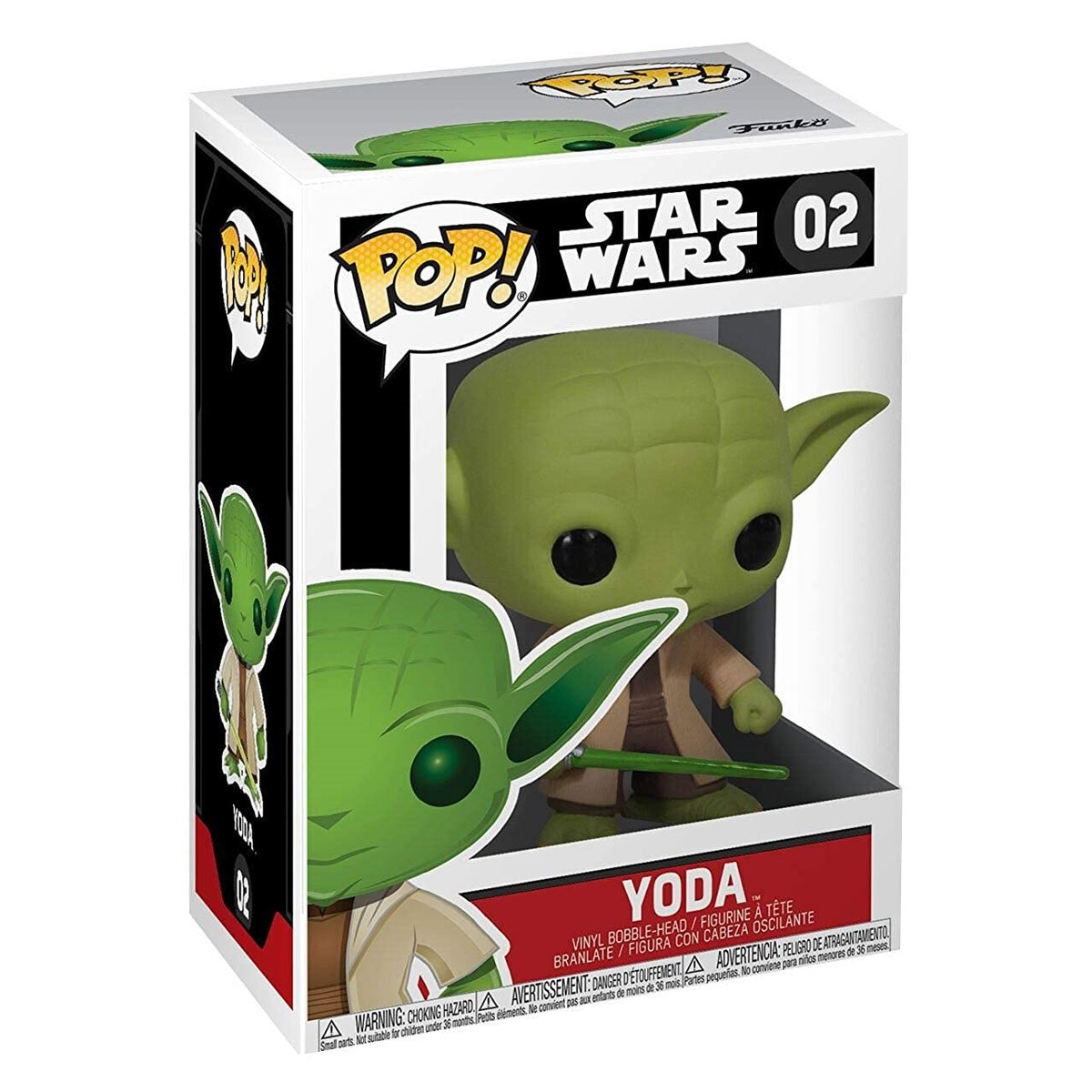 Yoda n°02 black packaging Pop! - Funko Star Wars 