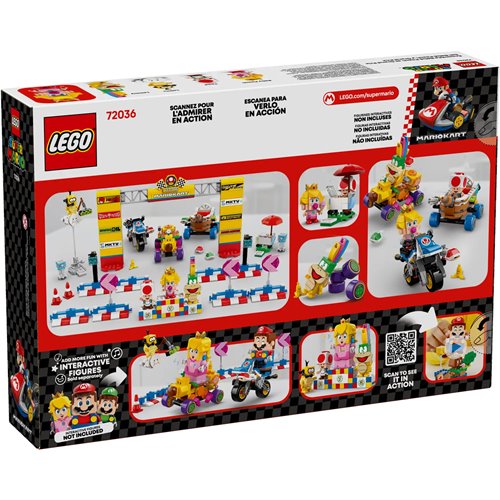 LEGO 72036 Mario Kart Baby Peach & Grand Prix Set