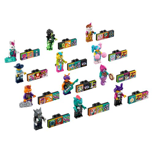 LEGO 43101 VIDIYO Bandmates Mini-Figure Display Tray of 24