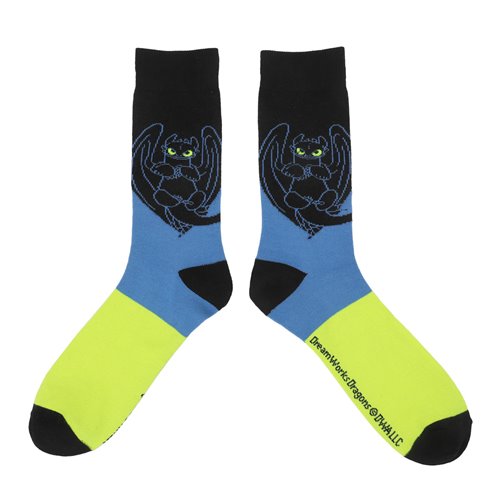 How to Train Your Dragon Toothless Crew Sock 3-Pack