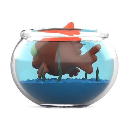 The Simpsons Blinky in Fish Bowl 5 1/2-InchVinyl Art Figure