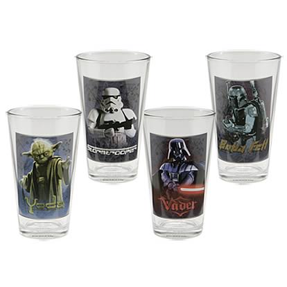 Star Wars Glass Coasters Set 4-Pack - Entertainment Earth