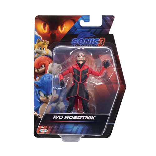 Sonic 3 Movie 5-Inch Wave 1 Action Figure Case of 6