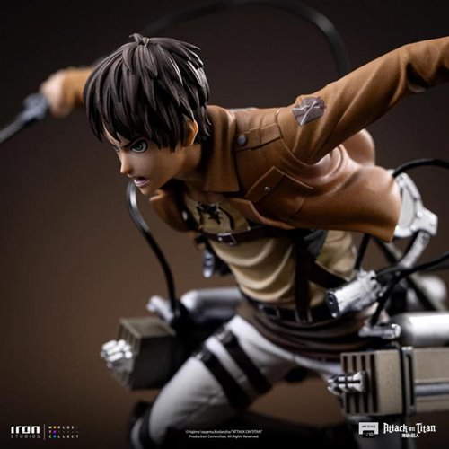 Attack On Titan Eren Yeager 1:10 Art Scale Statue
