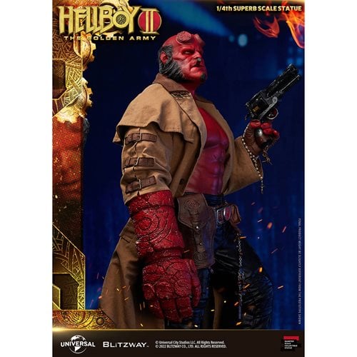 Hellboy II: The Golden Army Hellboy Superb 1:4 Scale Statue
