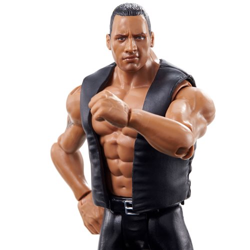 WWE Basic Series 125 The Rock Action Figure