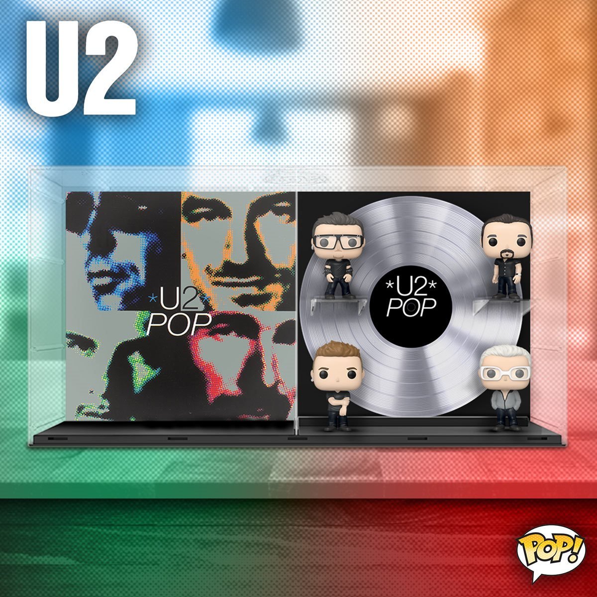 ondsindet ben parkere U2 Pop Deluxe Pop! Album Figure #46 with Case