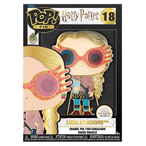 Harry Potter Luna Lovegood Large Enamel Pop! Pin