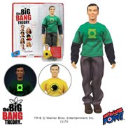 The Big Bang Theory Sheldon in Green Lantern and Hawkman T-Shirts 8-Inch Action Figure